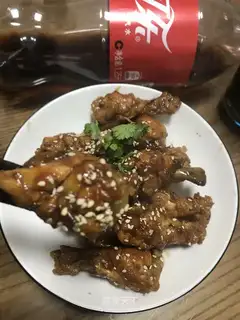 Coke chicken wings