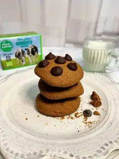Chocolate bean cookies