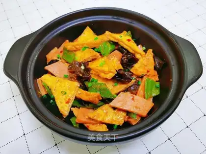 Homemade tofu