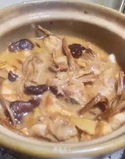 Tea mushroom chicken