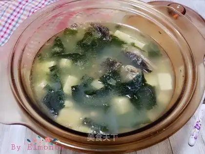 Fish head, tofu soup