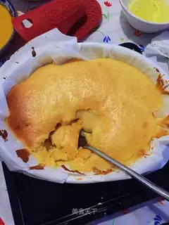 Pumping eggs, honeydew cake