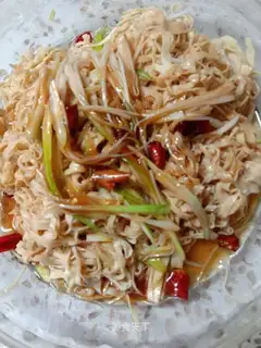 Onion dry tofu