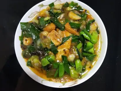 Garlic tofu