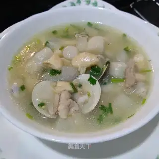 Salty soup