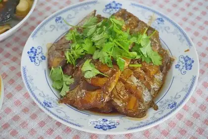 Red-fried fish
