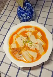 Crab butter tofu