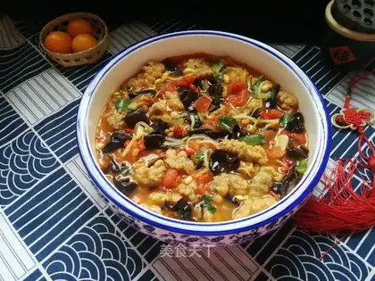 Sour soup