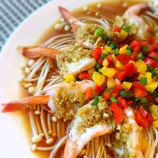Garlic ginseng shrimp