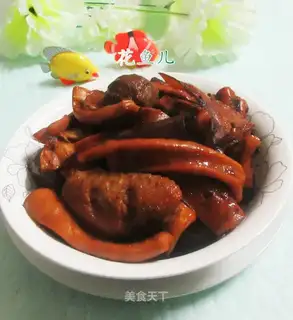 The beefballs have fried squid