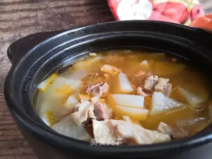 The radish stew