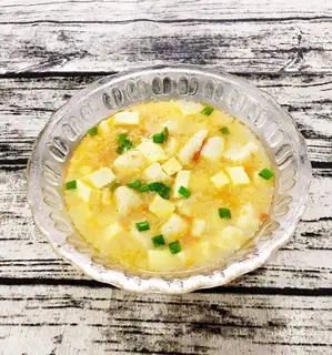 Dragonfish tofu soup
