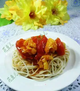 Tomato fried eggs