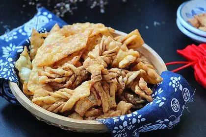 Fried leaf
