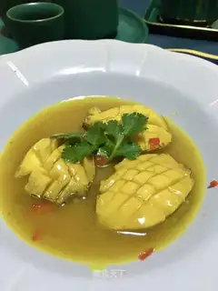 The gold soup abalone
