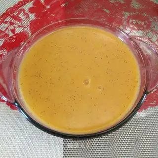 Red-treeed potato pumpkin rice