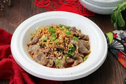 Garlic beef
