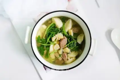 Double-ball dry Bessie soup