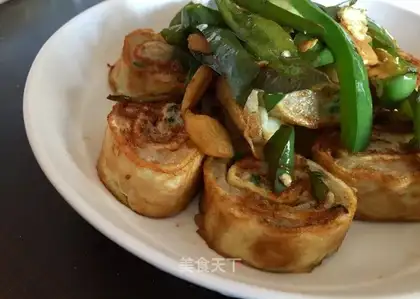 Fried omelet