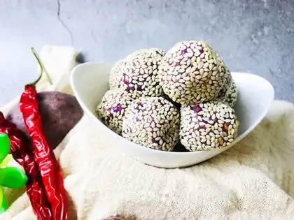 Potato sesame ball