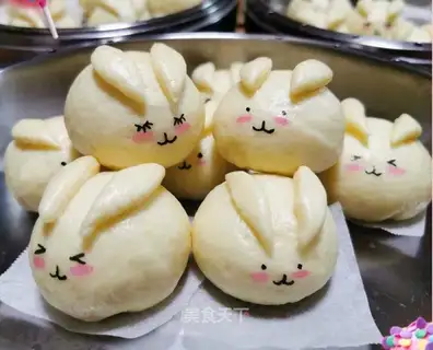 The rabbit bean bun