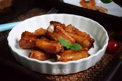 Spicy roasted ribs