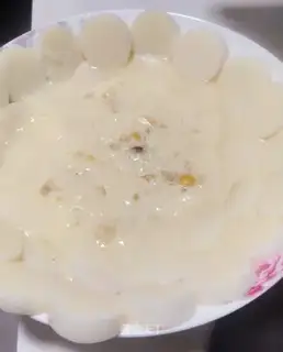 Eggs steam tofu