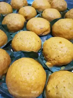 Yellow rice sticky beans