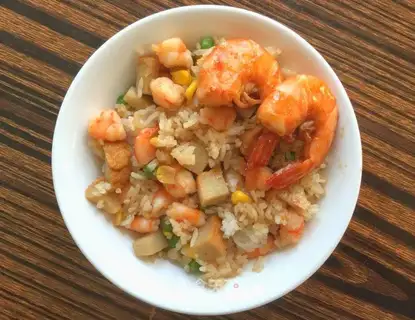 Shrimp rice