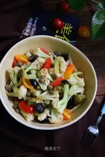 Flower salad