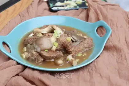 Mushroom roast beef