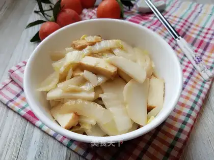 Scrambled rice cake
