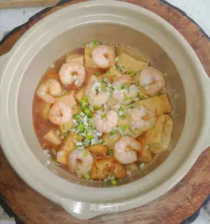 Shrimp tofu