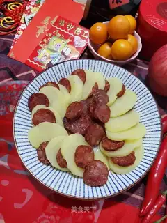 Weenie steamed potato chips
