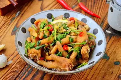 Lemon chicken claws