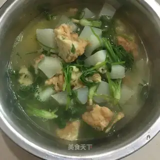 Quill-bread soup