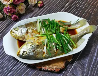 Fresh yellow fish