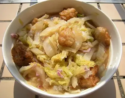 cabbage meatball soup
