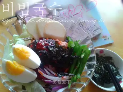 Korean cold noodles
