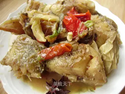 Stewed cod