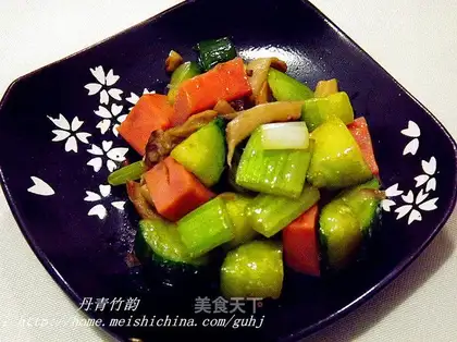 Sausage diced vegetable