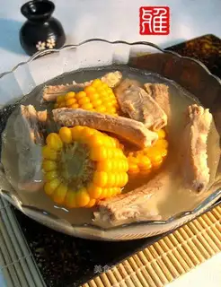 Corn ribs soup