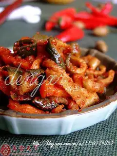 Dried radish and pickled vegetables