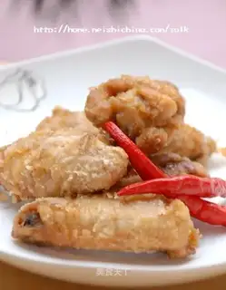 Roast chicken wings in the microwave