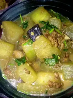 Beef minced meat roast in the second winter