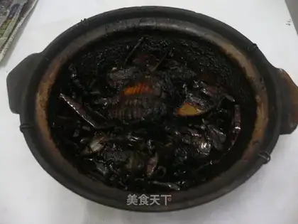 Dry fried devil fish