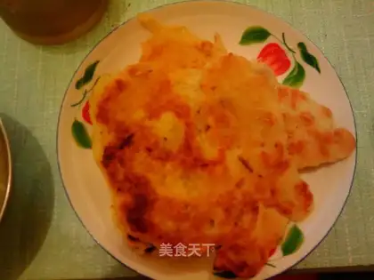 Delicious shredded radish cake