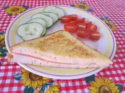 Pan-fried toast