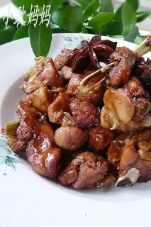 braised rabbit meat