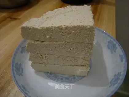 Homemade tofu